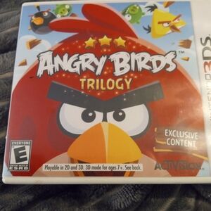 Angry Birds Trilogy for Nintendo 3DS With Game, Case & Manual